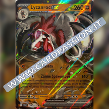 117/193 Lycanroc ex | Evoluzioni a Paldea