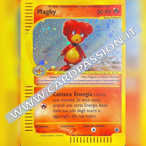 17/165 Magby Holo Near Mint | Expedition (IT)