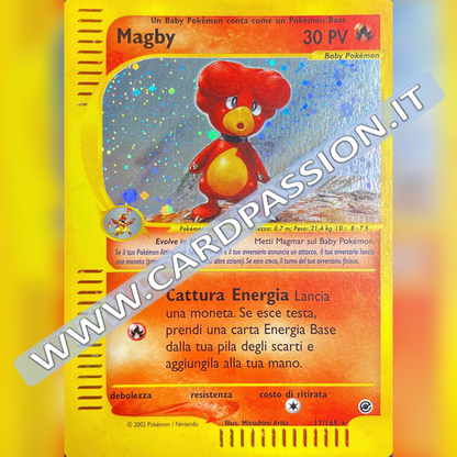 17/165 Magby Holo Near Mint | Expedition (IT)