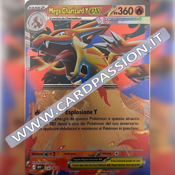 MEP030 Mega Charizard Y ex | Black Star Promo