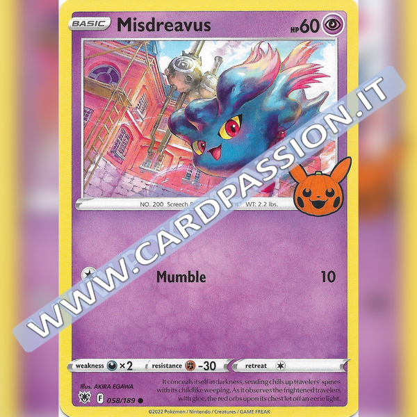 058/189 Misdreavous | Trick or Trade