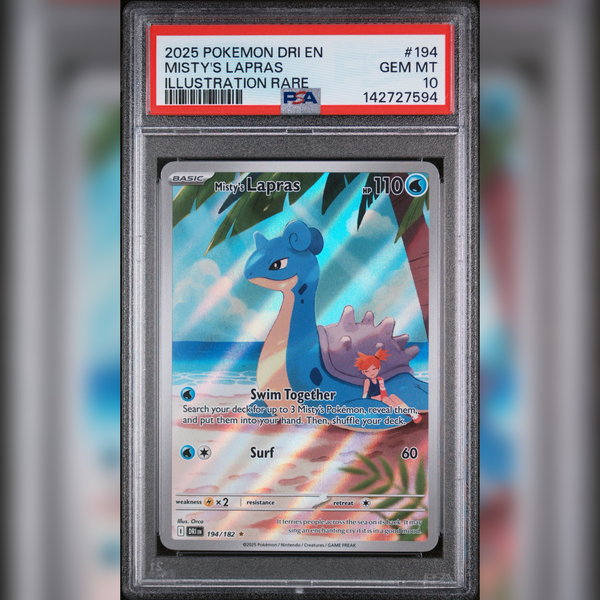 194/182 Misty's Lapras | Destined Rivals - PSA 10