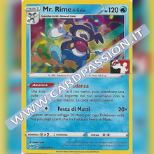 036/189 Mr. Rime di Galar Holo | Play! Pokemon - Prima Serie