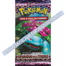 ★ Bustina Nero e Bianco Esploratori delle Tenebre | Art. Venusaur (IT)