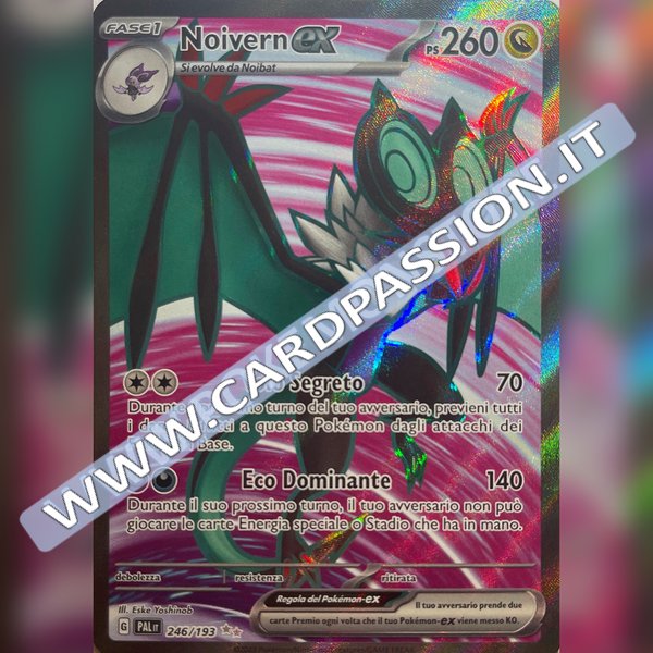246/193 Noivern ex (Full Art) | Evoluzioni a Paldea