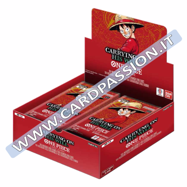 ★ OP-13 Box One Piece Carrying On His Will | 24 pacchetti (EN)