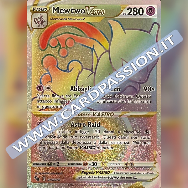 079/078 Mewtwo VAstro Hyper | Pokemon GO - Card Passion