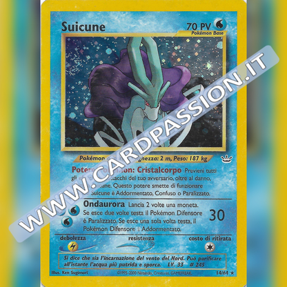 14/64 Suicune Holo Excellent | Neo Revelation (IT)