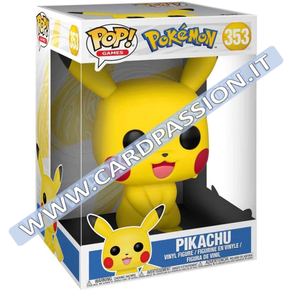 ★ Funko Pop! Pikachu 353 | Super Size 25cm - Card Passion