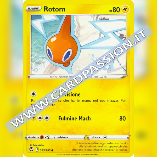 053/195 Rotom | Tempesta Argentata