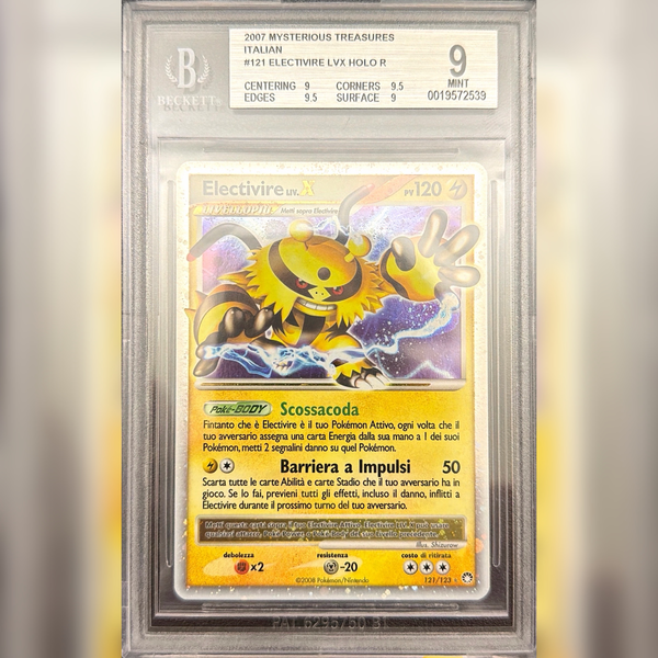 121/123 Electivire Liv. X | Tesori Misteriosi - BGS 9
