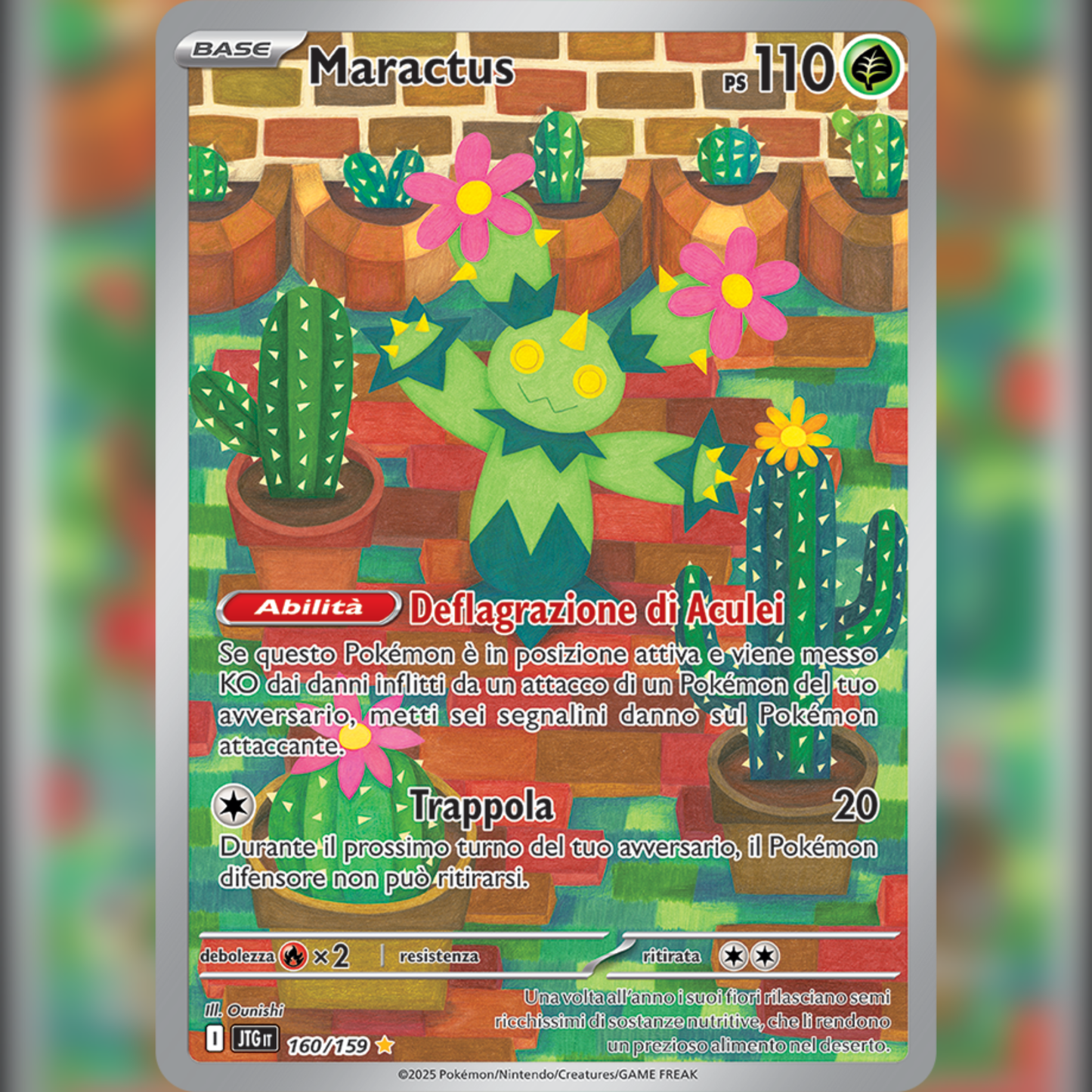 160/159 Maractus Illustrazione Rara | Avventure Insieme