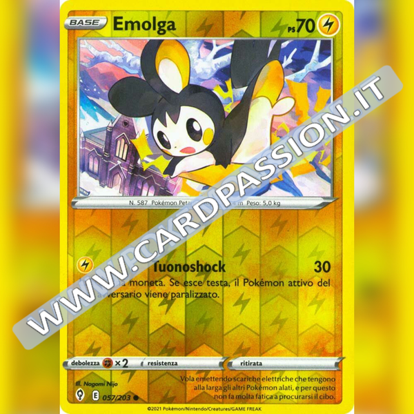 057/203 Emolga Reverse | Evoluzioni Eteree - Card Passion