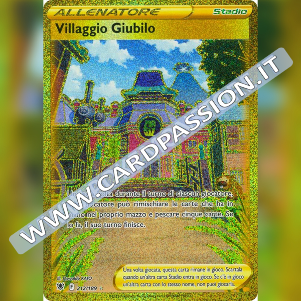 212/189 Villagio Giubilo Gold | Lucentezza Siderale - Card Passion