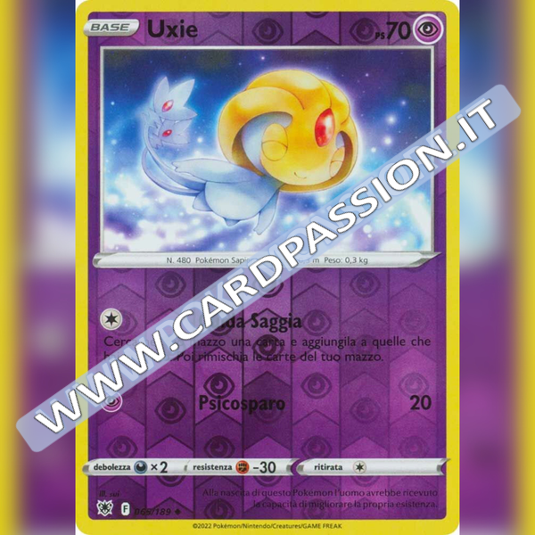 065/189 Uxie Non Comune Reverse | Lucentezza Siderale - Card Passion
