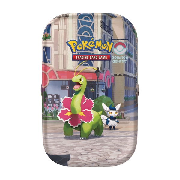 ★ Mini Tin da Collezione Luminopoli | Meganium e Meowstic (IT)