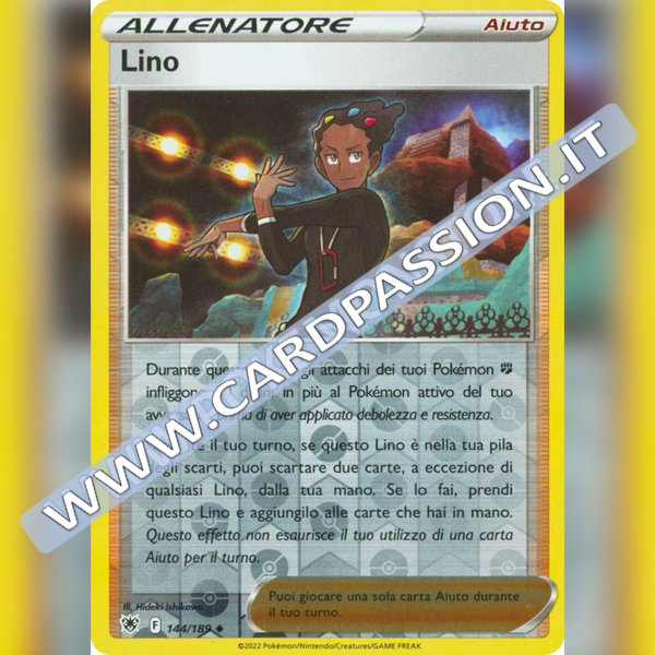 144/189 Lino Non Comune Reverse | Lucentezza Siderale - Card Passion