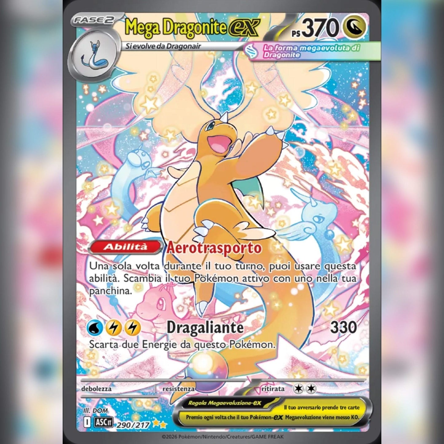 290/217 Mega Dragonite ex (SIR) | Ascesa Eroica