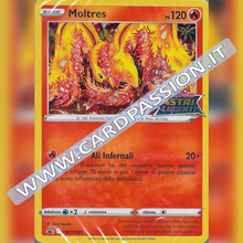 SWSH185 Moltres Holo (Stamped) | Black Star Promo - Card Passion
