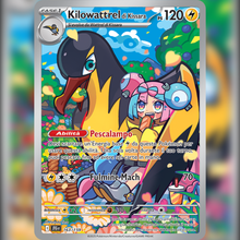 163/159 Kilowattrel di Kissara Illustrazione Rara | Avventure Insieme