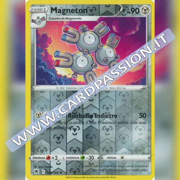 106/189 Magneton Non Comune Reverse | Lucentezza Siderale - Card Passion