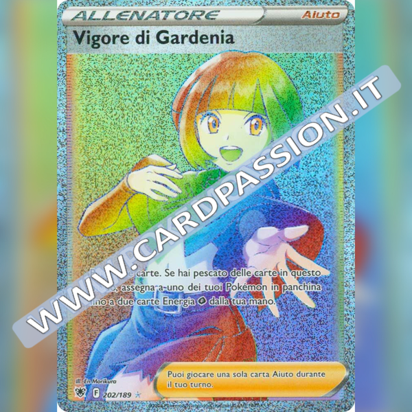 202/189 Vigore di Gardenia Hyper | Lucentezza Siderale - Card Passion