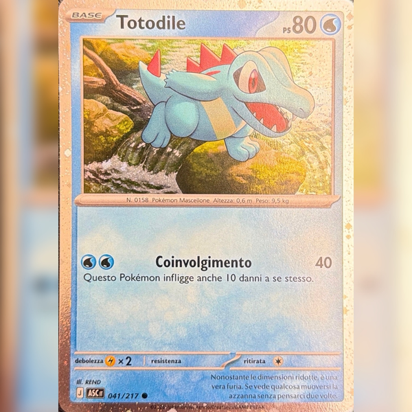 041/217 Totodile Cosmo Holo | Promo (IT)