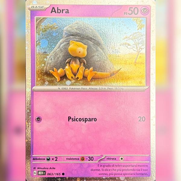 063/165 Abra Cosmo Holo | Promo (IT)