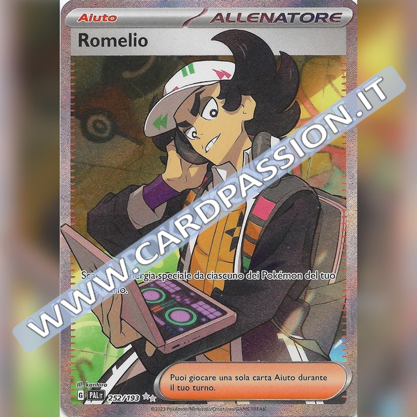 252/193 Romelio (Full Art) | Evoluzioni a Paldea