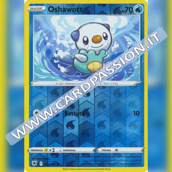041/189 Oshawott Comune Reverse | Lucentezza Siderale - Card Passion