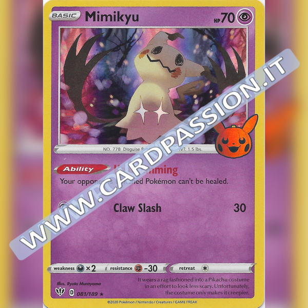 081/189 Mimikyu Holo | Trick or Trade
