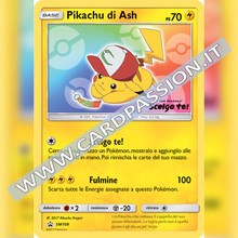 SM108 Pikachu di Ash | Black Star Promo