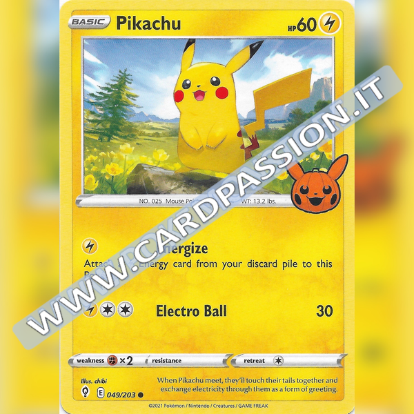 049/203 Pikachu | Trick or Trade