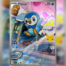 MEP042 Piplup Illustrazione Rara | Black Star Promo