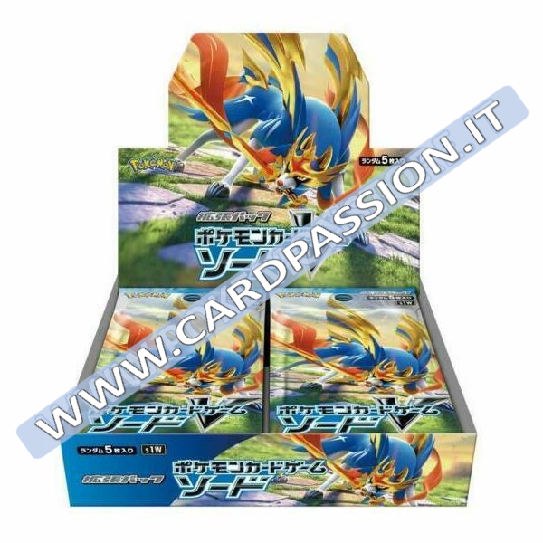 ★ Sword Box (S1W) | 30 pacchetti (JAP) - Card Passion