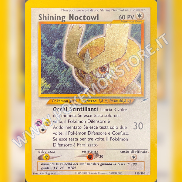 110/105 Shining Noctowl Good - | Neo Destiny (IT)