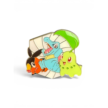 ★ Spilla da Collezione Chikorita, Tepig e Totodile