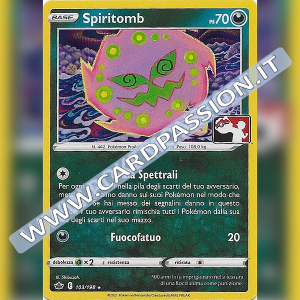 103/198 Spiritomb Holo | Play! Pokemon - Prima Serie