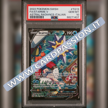 TG13/TG30 Starmie V | Lucentezza Siderale - PSA 10