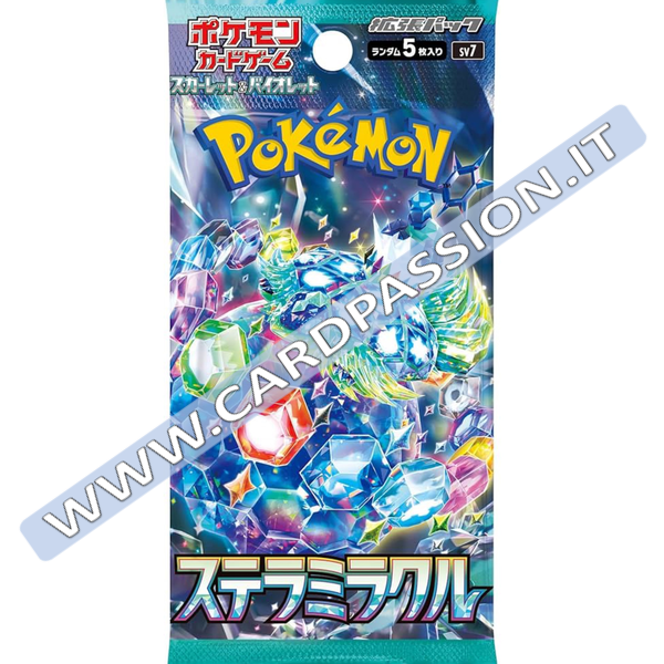 ★ Stellar Miracle (sv7) | pacchetto da 5 carte (JAP)