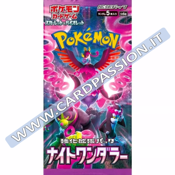 ★ Night Wanderer (sv6a) | pacchetto da 5 carte (JAP)