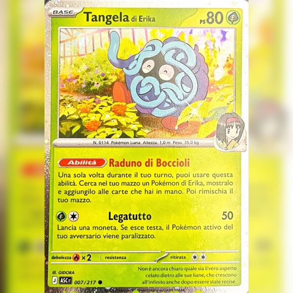 007/217 Tangela di Erika Cosmo Holo | Promo (IT)