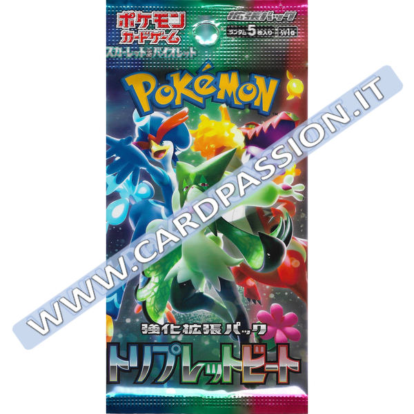 ★ Triplet Beat (sv1a) | pacchetto da 5 carte (JAP)