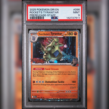 096/182 Team Rocket's Tyranitar | Prerelease Staff - PSA 9