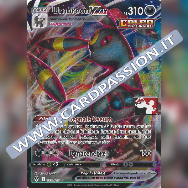 095/203 Umbreon VMax | Play! Pokemon - Prima Serie
