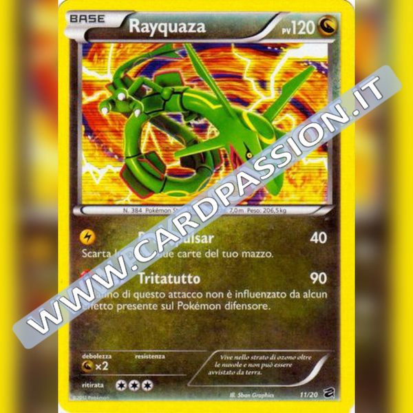 11/20 Rayquaza Holo (Near Mint) | Tesoro dei Draghi