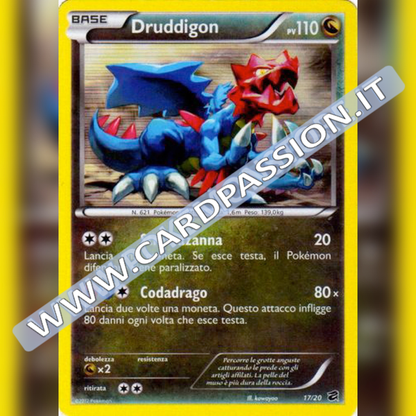 17/20 Druddigon Holo (Near Mint) | Tesoro dei Draghi
