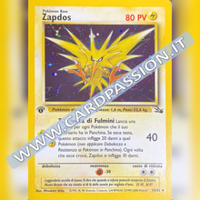 15/62 Zapdos Holo Prima Edizione Near Mint | Set Fossil (IT)