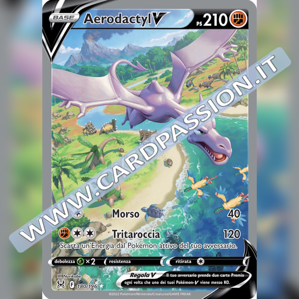 Pokemon Aerodactyl V outlet Alternate Full Art