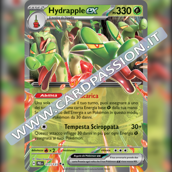 011/131 Hydrapple ex | Evoluzioni Prismatiche